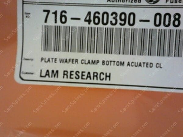716-460390-008 | PLT,WFR CLMP,QTZ,8"SEMI,2.25OL - Image 5