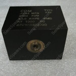 TYPE 272 | SANGAMO RF MICA TRANSMITTING CAPACITOR TYPE 272 .0082 MFD, 2000 PWV, 10.0 AMPS RMS, AT 1000 KC
