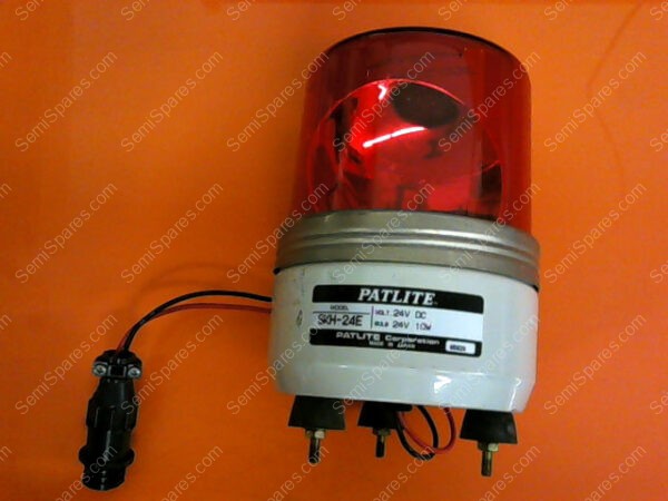 SKH-24E | PATLITE SKH-24E RED BEACON WARNING LIGHT 24 VDC BULB 24V 10W