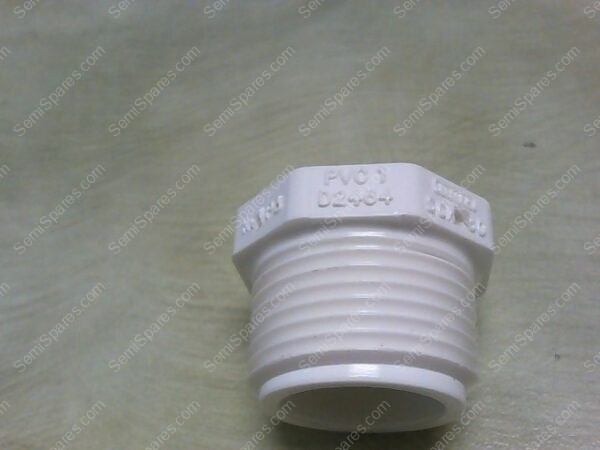 D2464 | SPEARS FITTING, PVC SCH 40 THR PLUG, 3/4" - Image 2
