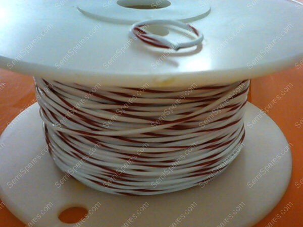 96-0007-039-929 | M16878/4-20-9 WHITE/RED SPC PTFE 600V 200C TYPE E-20/19 19 STR - Image 2