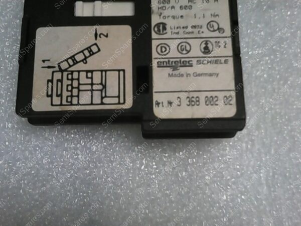 3 368 002 02 | ENTRELEC SCHIELE MONITORING RELAY
