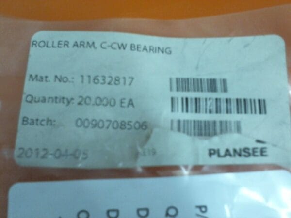 BG-8625-00 | ROLLER AMR C-CW P/N 11632817 - Image 2