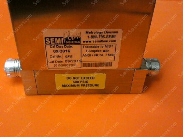 2015S0902208 | SEMI FLOW MODEL SFC 300M P/N 2015S0902208 GAS-HBR RANGE-100 SCCM - Image 2