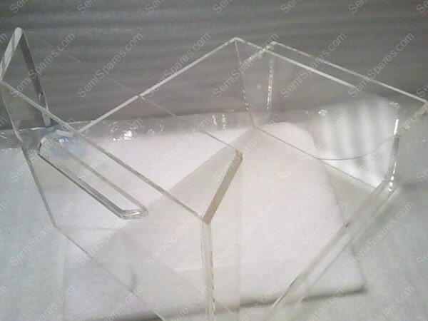 13-8892-402 | COVER, BULKHD INPT STA. CLEAR (CRACKED) - Image 3