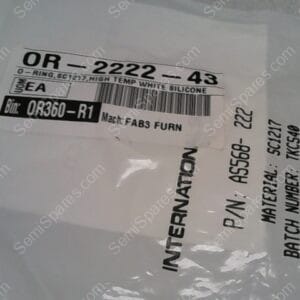 OR-2222-43 | O RING SC1217 HIGH TEMP WHITE SILICON