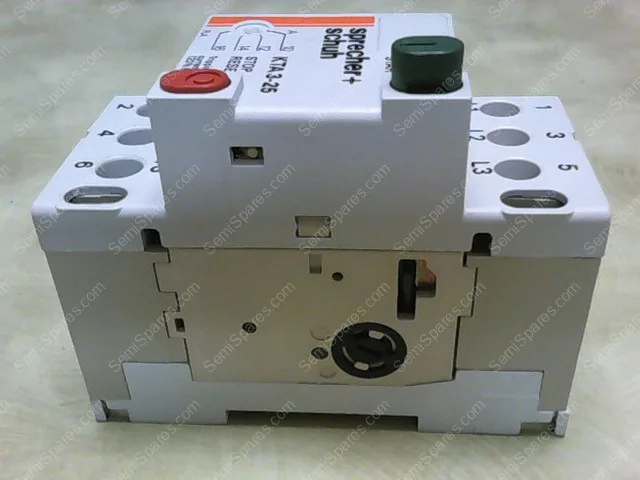 KTA3-25-16A | SPRECHER & SCHUH KTA3-25-16A, KTA32516A,MOTOR STARTER PROTECTOR 1-1.6 AMP, 3 POLE 1/3 PHASE 380/660 VAC - Image 3