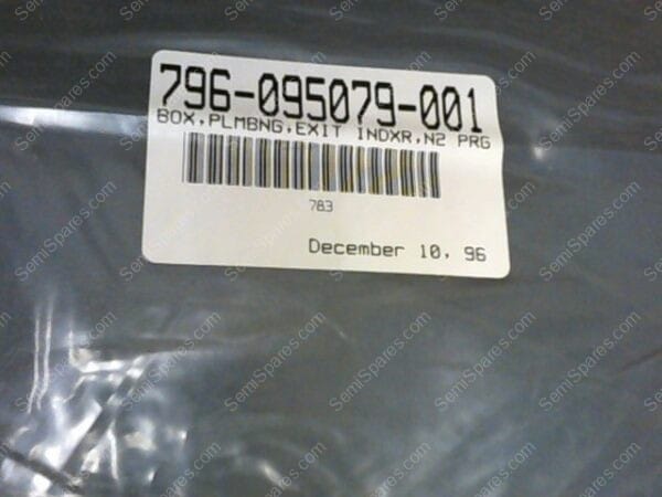 796-095079-001 | BOX,PLMBNG,EXIT INDXR,N2 PRG