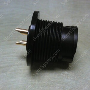 7282-2SG-300 | 2 POSITION CIRCULAR CONNECTOR RECEPTACLE, FEMALE SOCKETS SOLDER CUP