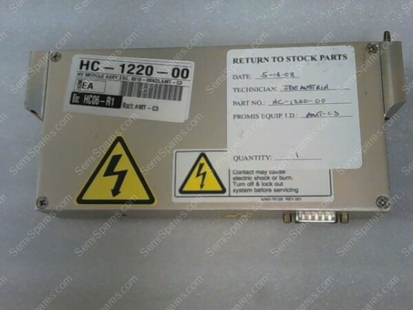 HC-1220-00 | HV MODULE ASSY, ESC, 0010-09933, AMT-C3