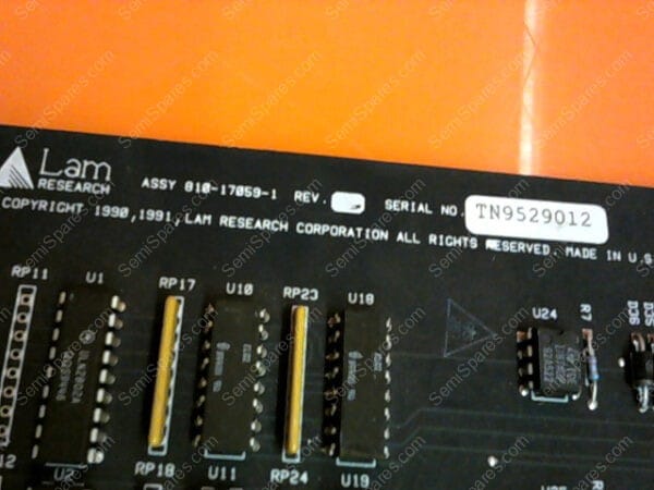 810-017059-001 | PCB ORB WELD GAS BOX INTL