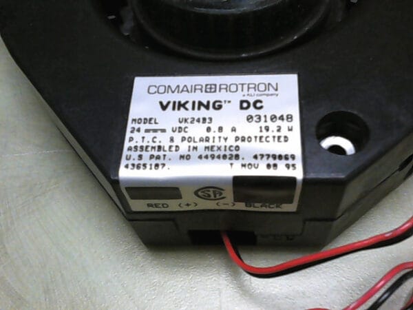VK24B3 | COMAIR ROTRON VK24B3 FAN 63A 15W - Image 2