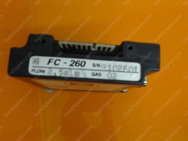 FC-260 | MASS FLOW CONTROLLER MODEL FC-260, 2.5SLM, 02, S/N 9102601 - Image 2