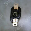 2610A | HUBBELL 2610A TWIST-LOCK RECEPTACLE, 2 POLE 3 WIRE LOCKING 30A. 125V A.C. OR D.C, NEMA L5-30R