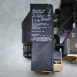 100-A09NJ3 | ALLEN-BRADLEY CAT 100-A09NJ3 SERIES B With 193-BSB 80 B