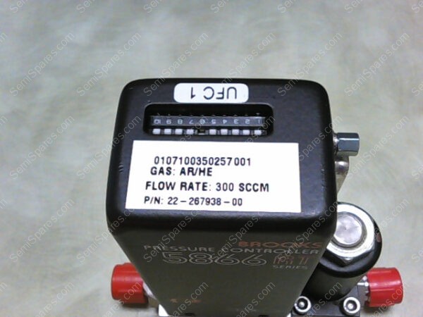 5866RT | BROOKS 5866RB1A1G4M2NA 5866RT HE 300SCCM PRESSURE CONTROLLER