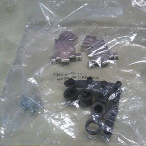 3357-6509-1C | 9 POS TWO PIECE BACKSHELL CONNECTOR SILVER 45DEG SHIELDED