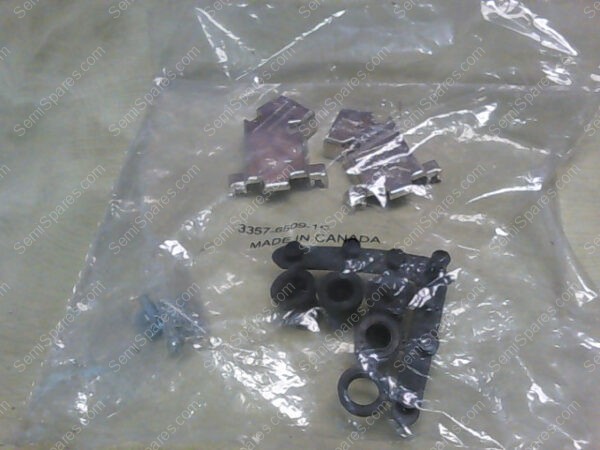 3357-6509-1C | 9 POS TWO PIECE BACKSHELL CONNECTOR SILVER 45DEG SHIELDED