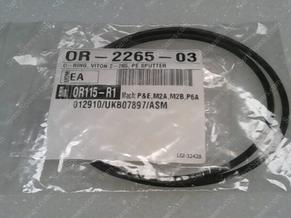 OR-2265-03 | O RING VITON 2-265,PE SPUTTER