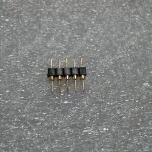 TS-105-G-AA | CONN HEADER VERT 5POS 2.54MM GOLD MALE PIN