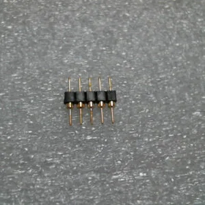TS-105-G-AA | CONN HEADER VERT 5POS 2.54MM GOLD MALE PIN