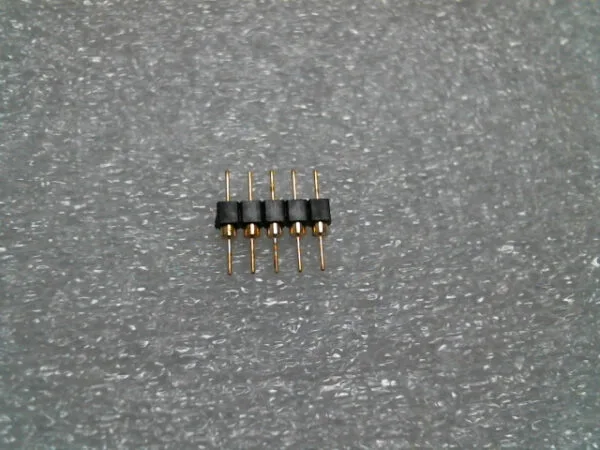 TS-105-G-AA | CONN HEADER VERT 5POS 2.54MM GOLD MALE PIN