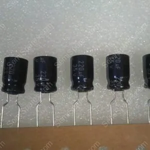 CP 20 | 220UF ECA 1VM 221B C1, C2, C57, ELECTROLYTIC CAPACITOR