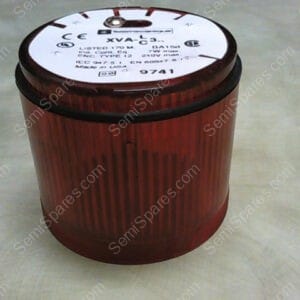 28047 | TELEMECANIQUE XVAC341 RED STACK LIGHT 220 VOLTS 7 WATTS