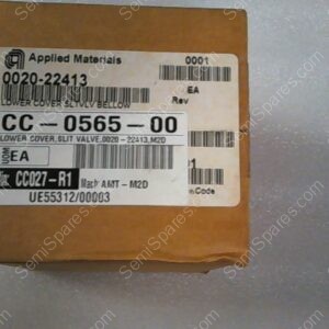 CC-0565-00 | LOWER COVER,SLIT VALVE,0020-22413,M2D