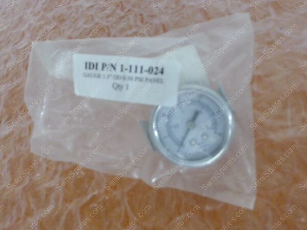 GA-2245-00 | PRESS.GAUGE,0-30 PSI,1-111-024,IDI