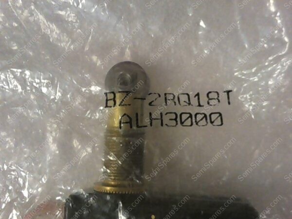 BZ-2RQ18T | MICRO SWITCH, ROLLER PLUNGER SWITCH, 15A 125-480 VAC