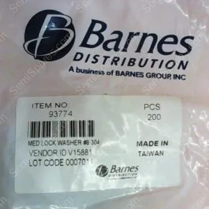 61861068 | SS LOCK WASHER NO. 8