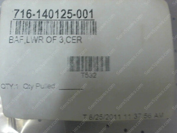 716-140125-001 | BAF,LWR OF 3,CER - Image 2