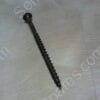 67370007 | 3" OAL, PHILLIPS DRIVE BUGLE HEAD WOOD SCREW, BLACK PHOSPHATE FINISH STEEL