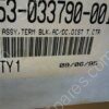 853-033790-001 | ASSY,TERM BLK,AC/DC,DIST T.CTR