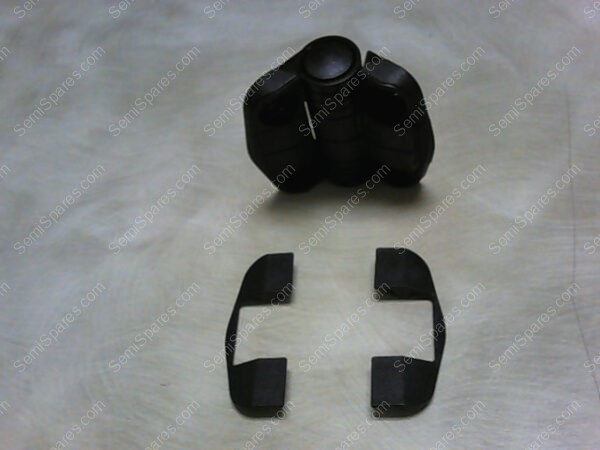 058-3848 | BLACK PLASTIC DOOR POSITION HINGE