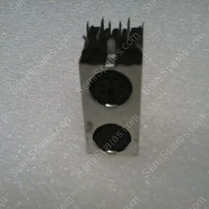 0-0084376-1 | MINI DIN BUCHSENSTECKER 6 POLIG, VERGOLDET