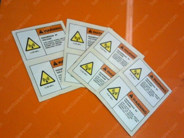 786-704662-001 | LBL,WARN,RF 13.56 MHz