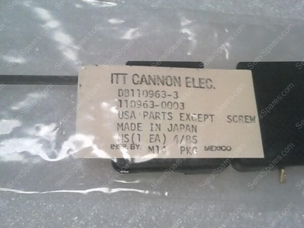 110963-0003 | CONNECTOR HOOD KIT