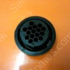 206037-1 | AMP CIRCULAR CONNECTOR, CPC SERIES 1, CABLE MOUNT PLUG 16 CONTACTS THREADED THERMOPLASTIC BODY 206037-1