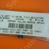 634KX | 1/4 WATTS 1% METAL FILM RESISTORS 634KX OHM (PACKAGE OF 5)