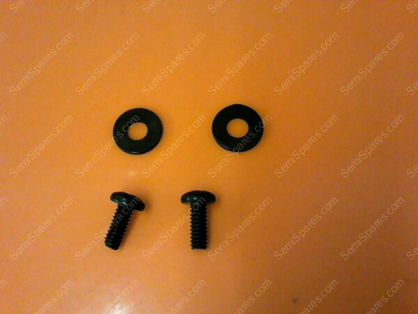HWR048 | HARDWARE KIT SIL 36". 48" SCREW 1/4-20 X 5/8 PHP BLACK QTY 2 WASHER FLAT 1/4 BLK QTY 2 (PACKAGE OF 4) - Image 2
