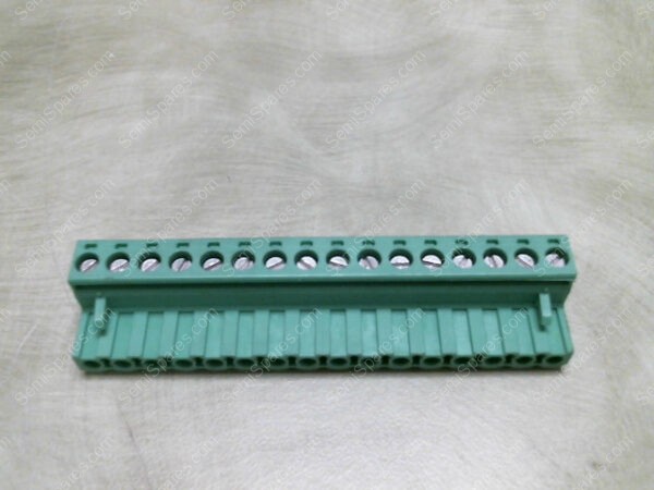 2EDCK-5.0 | 16 PIN SCREW TERMINAL BLOCK CONNECTOR PLUGGABLE TYPE GREEN - Image 2