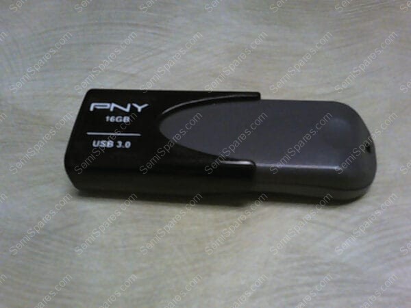 16GB3.0 | PNK 16GB FLASH DRIVE USB 3.0 BLACK/GRAY - Image 2