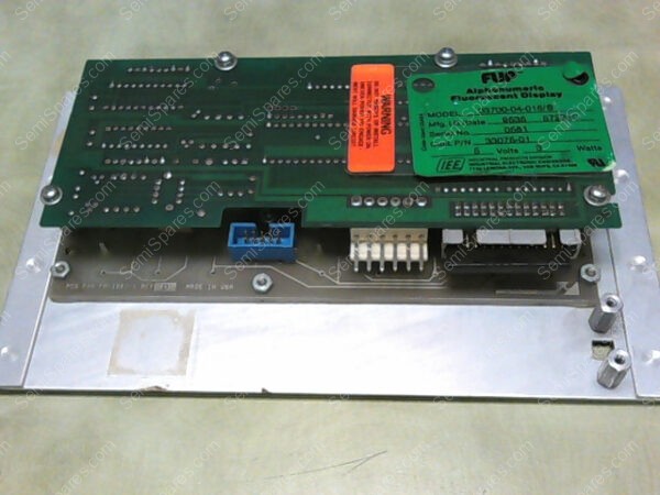 03700-04-016-S | IEE FLIP ALPHANUMERIC FLUORESCENT DISPLAY 03700-04-016/S 5V/3WATTS, W/ LUXTRON 100C OPTICAL TEMPERATURE CONTROL SYSTEM ACCUFIBER 0190-35236 - Image 2