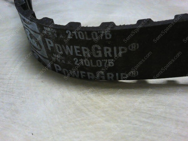 210L075 | GATES 210L075 TIMING BELT POWERGRIP 3/8 IN PITCH, 3/4 IN WIDTH 21 IN LENGTH, 56 TEETH