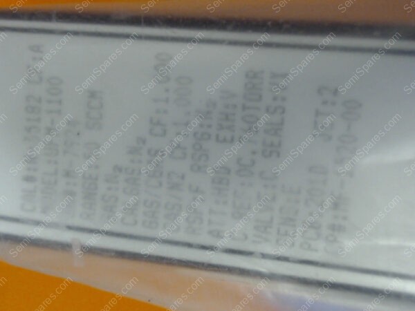 MF-1520-00 | MFC,UNIT UFM1100,50SCCM/N2,UCAL CART
