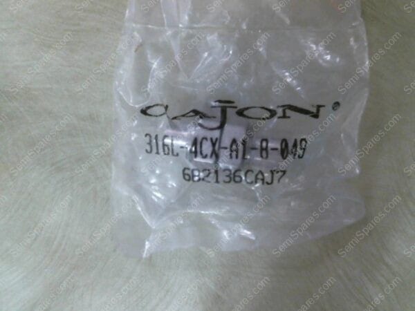 316L-4CX-A-8-049 | CAJON 316L-4CX-A-8-049 WELD FITTING