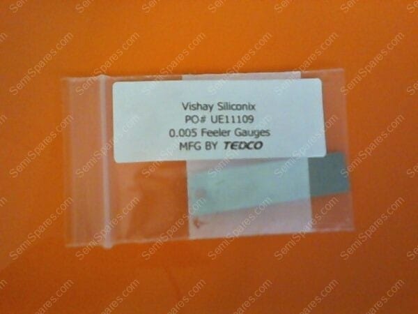XX-7349-00 | FEELER GAUGE,.005,300 SERIES SS,PUNCHED