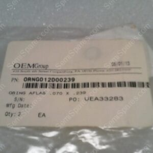 OR-0405-00 | O RING FOR RINSER DRYER PN ORNGO 12